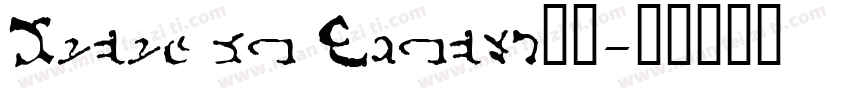 Dolor de Muelas字体字体转换